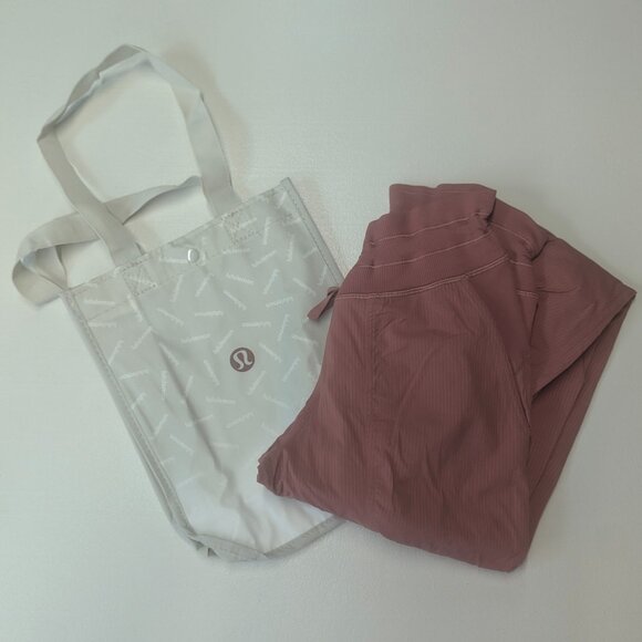 Lululemon Dance Studio Mid-Rise Jogger Brier Rose Size 2 Free Tote Bag - Picture 1 of 16
